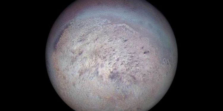Astronomers discover exotic icy mix on Neptune’s largest moon Triton